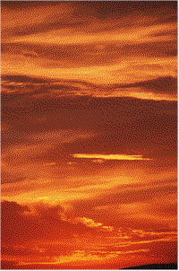 A Sunset. Author Unknown.
